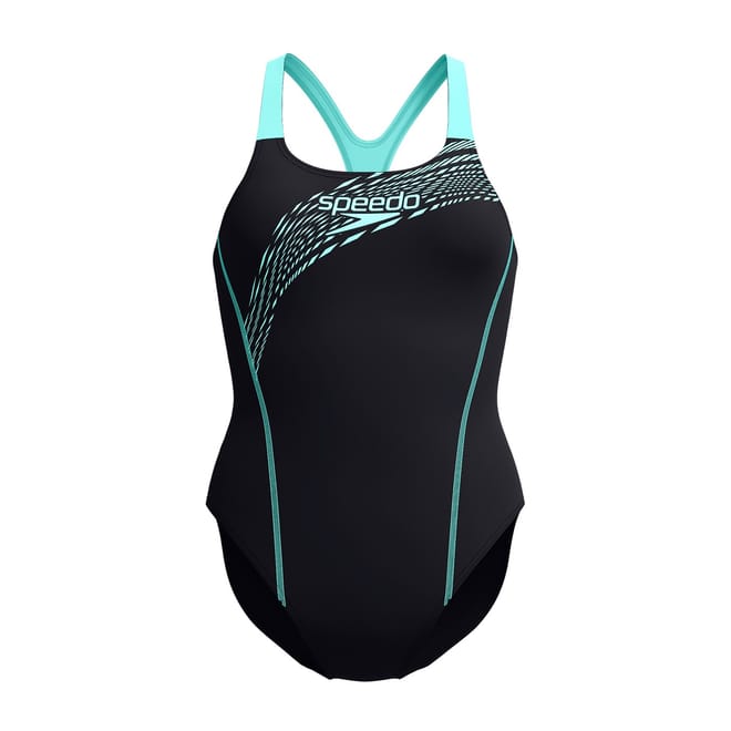Medley Logo Muscle Back One-Piece Swimsuit