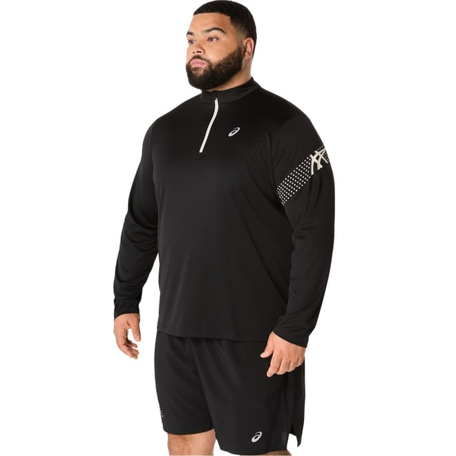 Icon Zip Neck Regular Fit Athletic Top