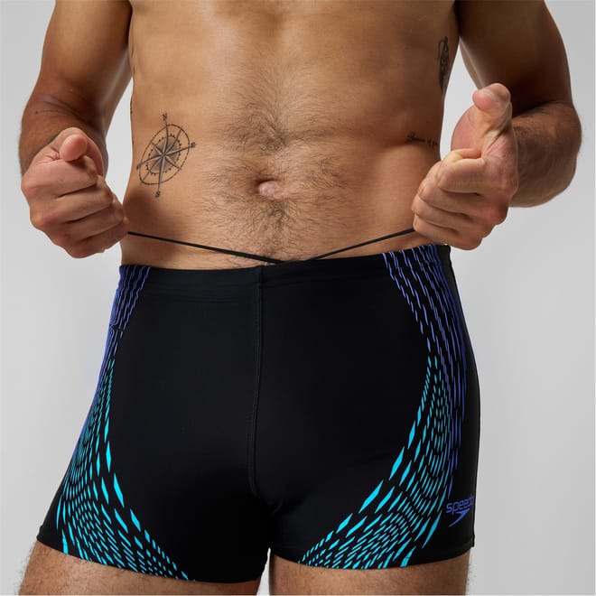 Snug Fit Graphic Print Jammer Short