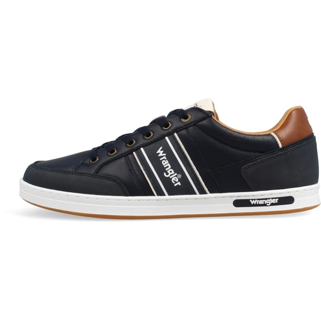 Butch Stripe Patterned Flat Heel Trainers