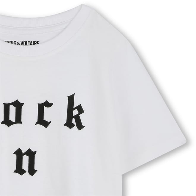 Regular Fit Crew Neck Lettering T-Shirt