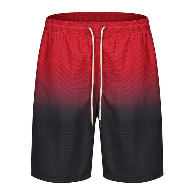Ombre Patterned Swim Shorts