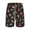 Regular Fit Graphic Print Swim Shorts