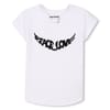 V-Neck Lettering Regular Fit T-Shirt