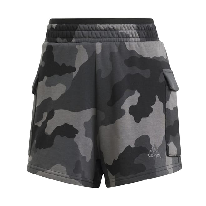 Womens Essentials 3 Stripes Cargo Shorts