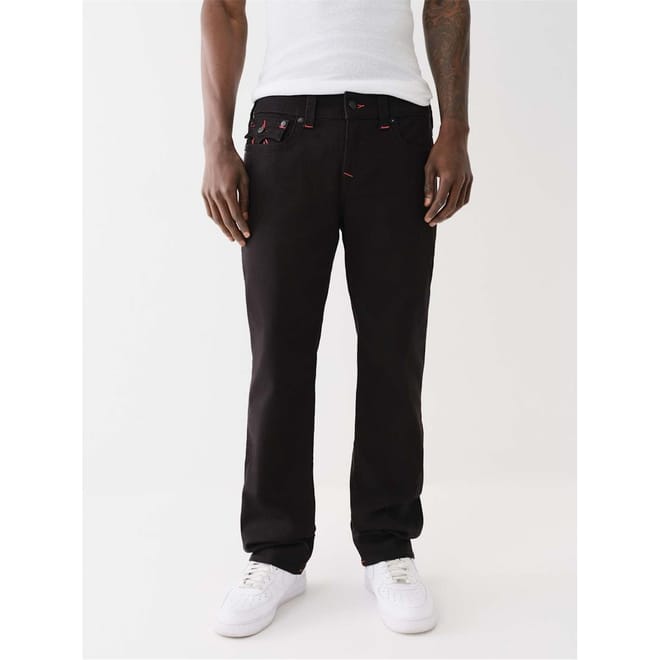 Straight Warped Trousers
