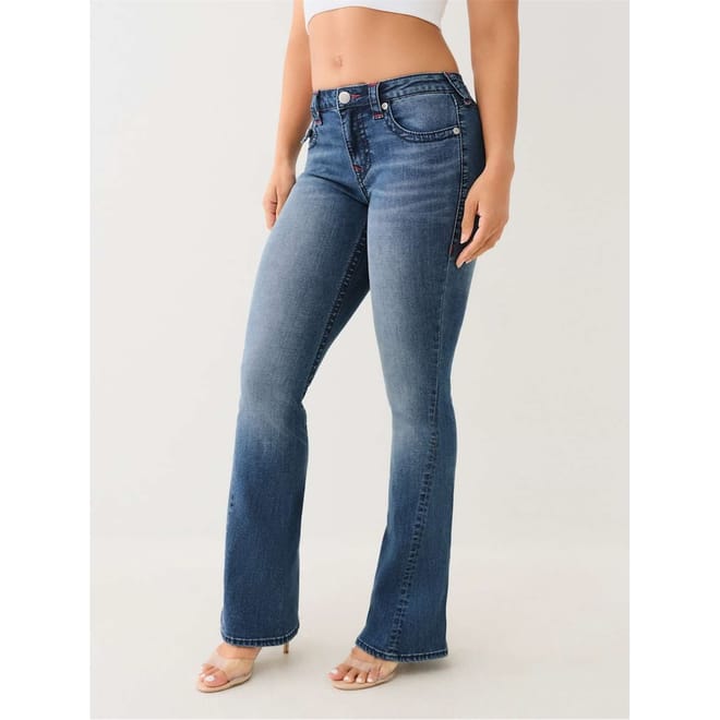 Joey Big T Mid Rise Flare Jeans