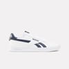 Court Clean Low Top Flat Heel Trainers