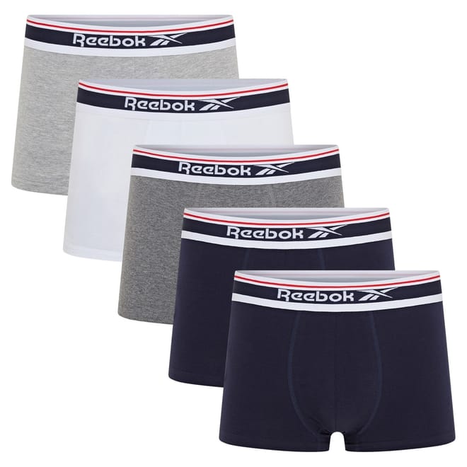 5 Pack Plain Design Boxer Brief