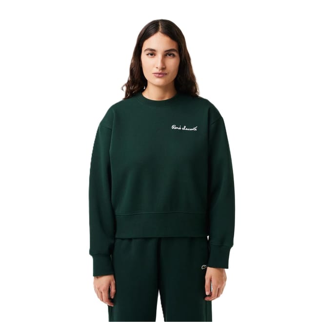 Lacoste Lettering Relaxed Fit Sweatshirt