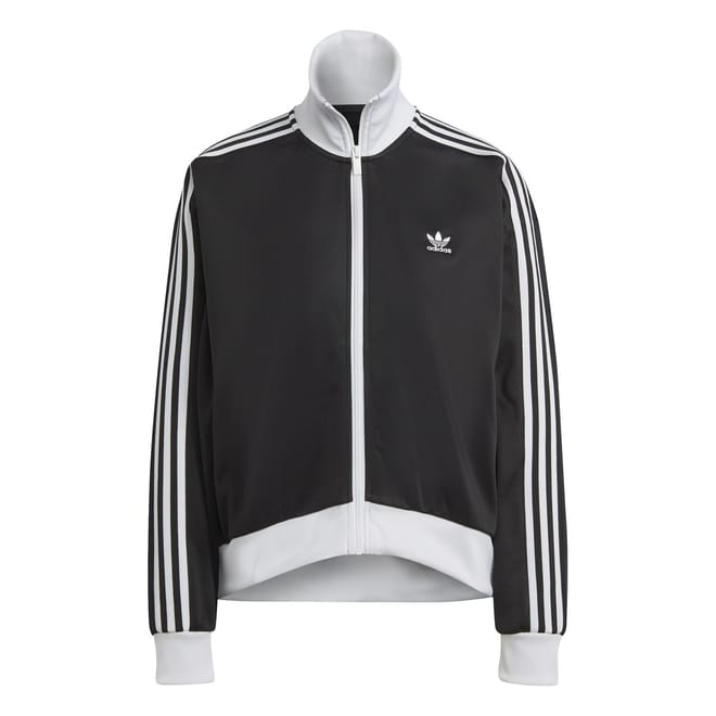 Track High Neck Ribbed Cuff Jacket