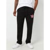 Radiant Buddha Print Straight Leg Joggers