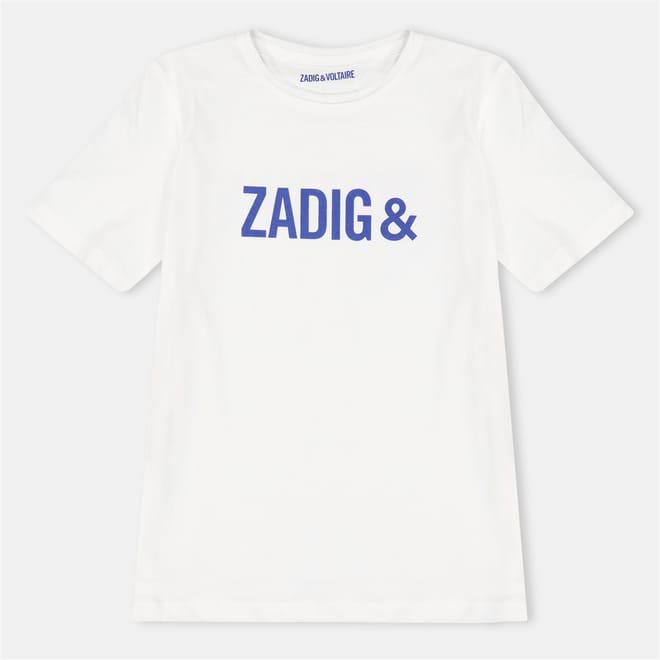 Lettering Crew Neck Regular Fit T-Shirt
