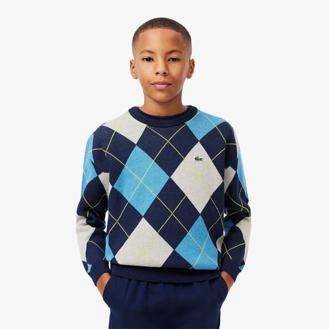 Juniors Jacquard Sweatshirt