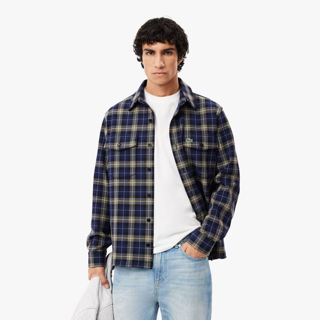 Oversize Checked Overshirt