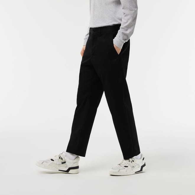 Stretch Cotton Tapered Chinos