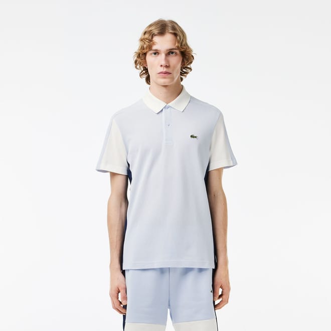 Regular Fit Colour-Block Polo Shirt