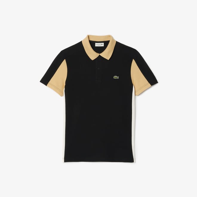 Regular Fit Colour-Block Polo Shirt