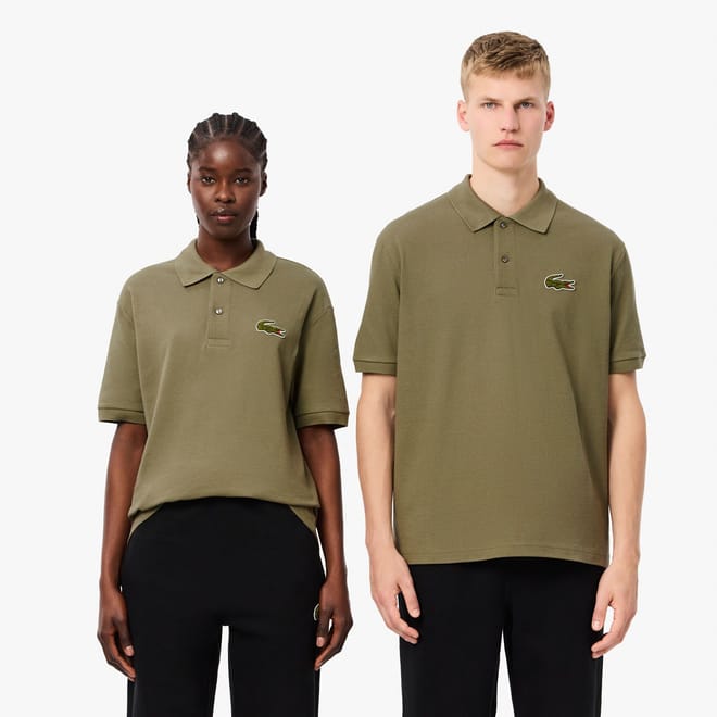 Loose Fit L.12.12 Piqué Badge Polo Shirt