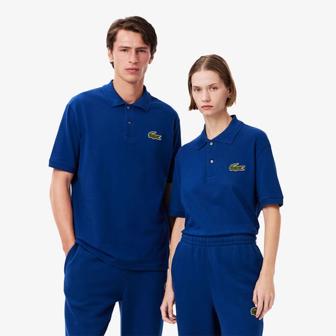 Loose Fit L.12.12 Piqué Badge Polo Shirt