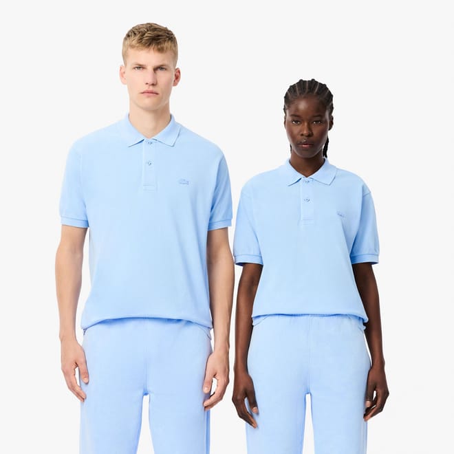 Classic Fit L.12.12 Washed Effect Polo Shirt