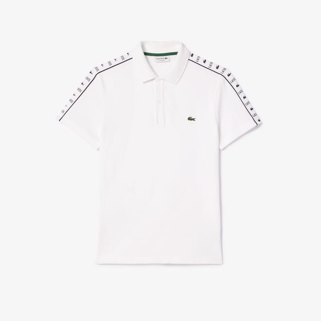 Regular-Fit Stretch Mini Piqué Polo Shirt