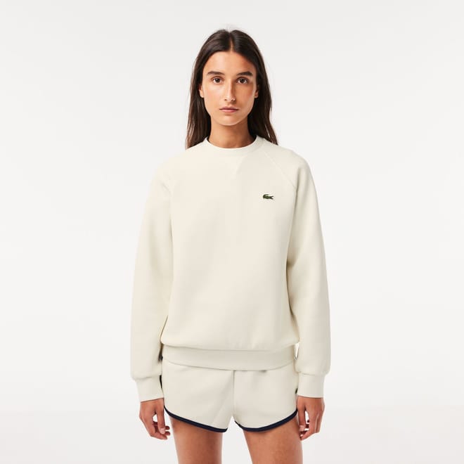 Crew Neck Double Sided Piqué Jogger Sweatshirt