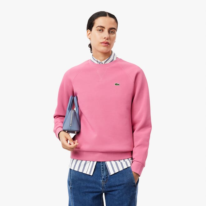 Piqué Crewneck Sweatshirt