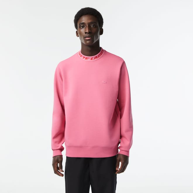 Double Sided Logo Collar Sweatshirt