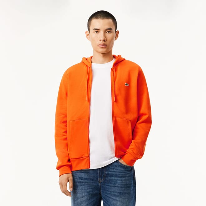 Zip-Up Fleece Hoodie