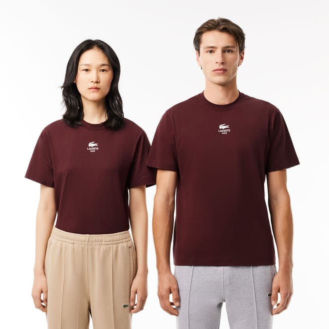 Signature Print Cotton T-Shirt