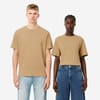 Washed Effect Heavy Cotton T-Shirt