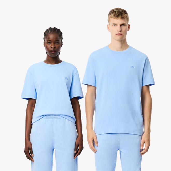 Washed Effect Heavy Cotton T-Shirt