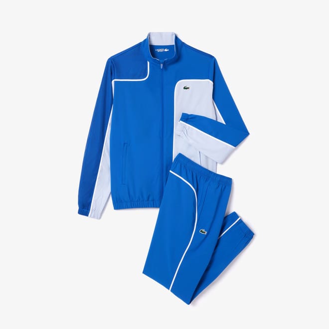 Colour-Block Tennis Tracksuit