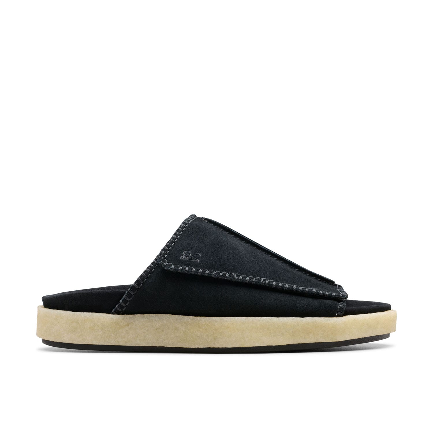 Black Clarks Originals Overleigh Sliders - Get The Label Black Clarks Originals Overleigh Sliders - Get The Label