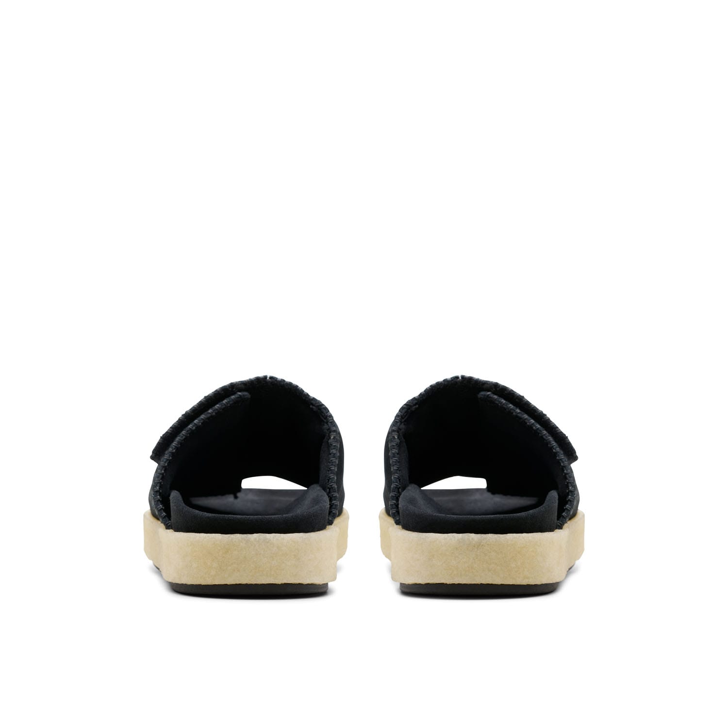 Black Clarks Originals Overleigh Sliders - Get The Label Black Clarks Originals Overleigh Sliders - Get The Label