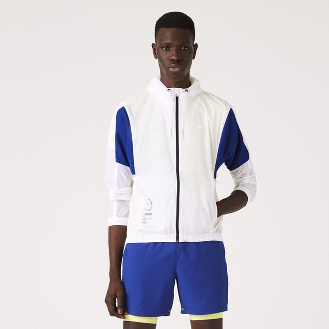 Colour-Block Windbreaker Jacket