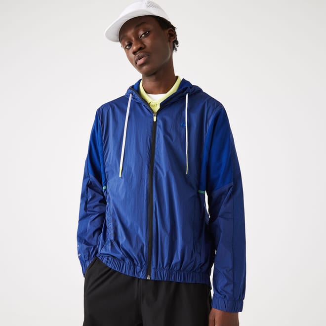 Colour-Block Windbreaker Jacket