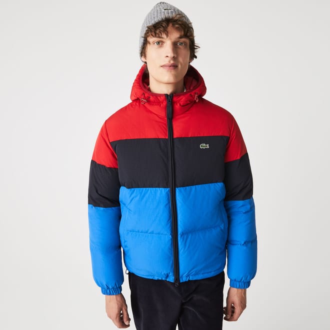 Mens Lightweight Water-Resistant Puffer Jacket