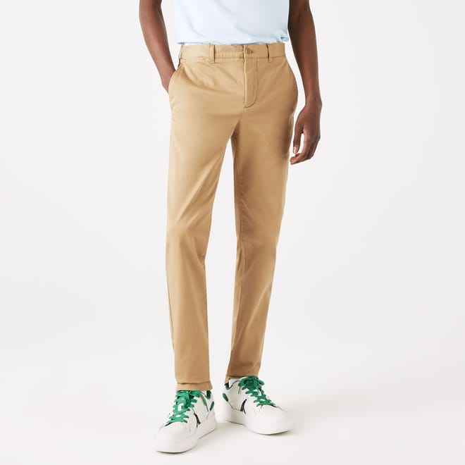 Slim Fit Stretch Cotton Chinos