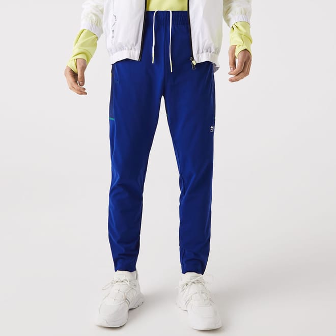 Sport Zip Pockets Tapered Tracksuit Bottoms