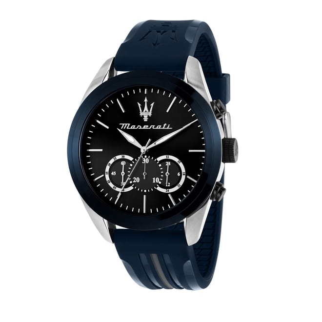 Traguardo Analogue Rubber Strap Watch