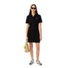 Ef6922 Collared Neck Mini T-Shirt Dress