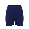 High Waisted Slim Fit Bermuda Shorts