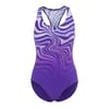 Wave Patterned Snug Fit Swimsuit