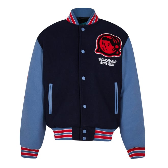 Robot Varsity Ribbed Cuff Jacket