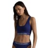 Cropped Scoop Neck Bra Top