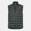 Mock Neck Ribbed Cuff Gilet