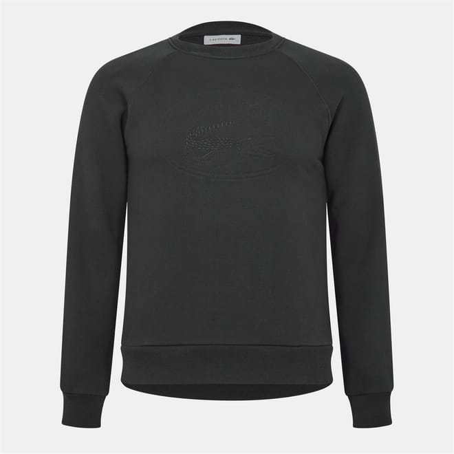 Crocodile Print Crew Neck Regular Fit Sweater