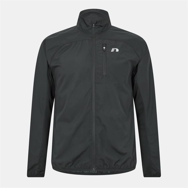 Run High Neck Elasticated Cuff Performance Jacket